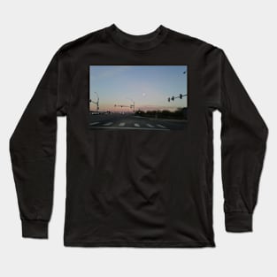 Small Town Stop Light Long Sleeve T-Shirt